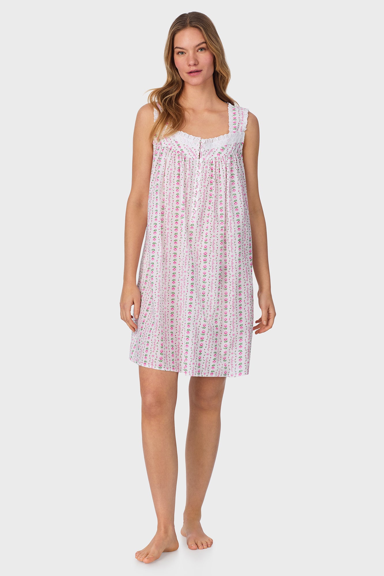 Rosey Tyrolean Cotton Lawn Chemise