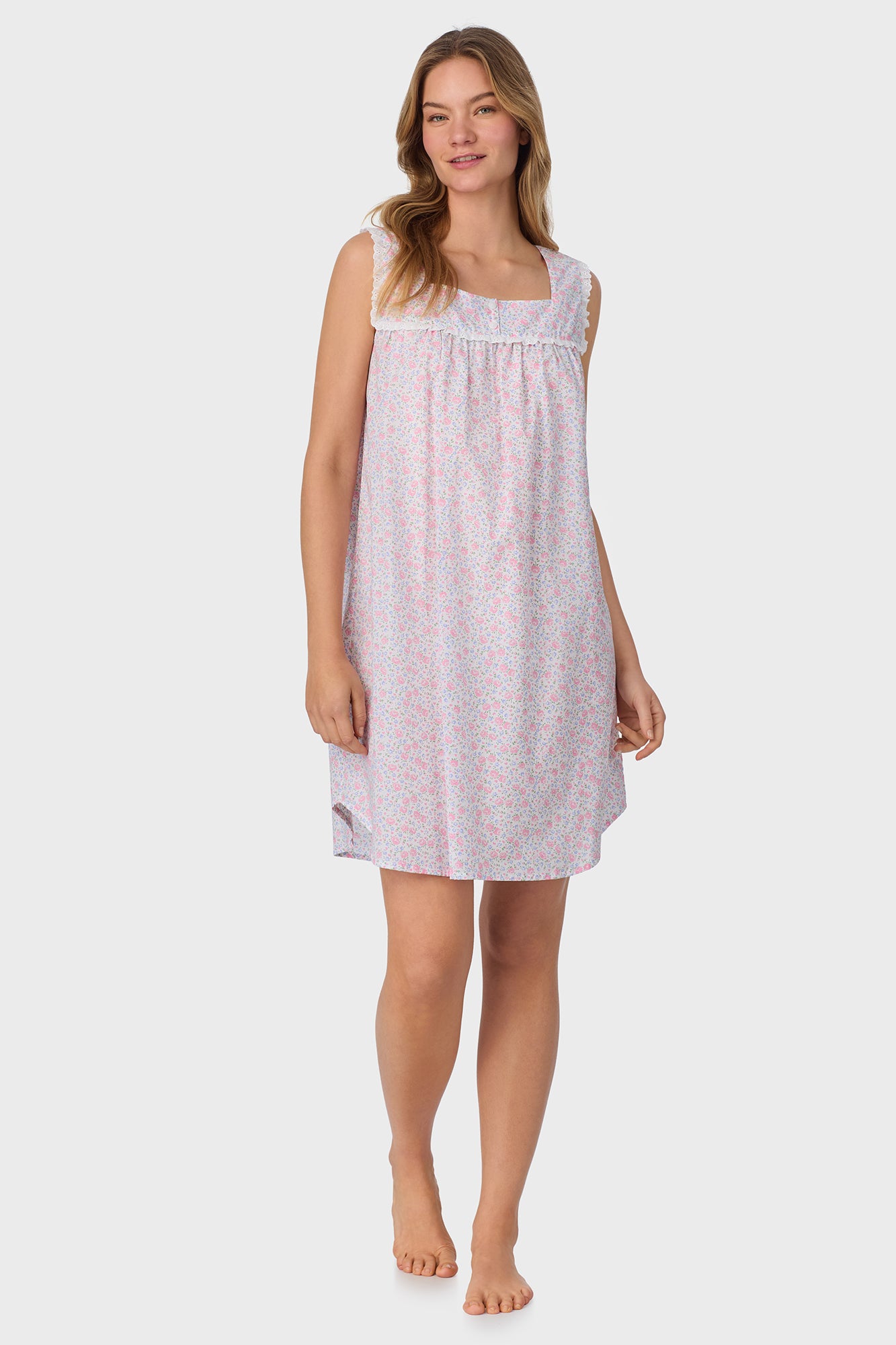 Grandma's Garden Cotton Dream Chemise