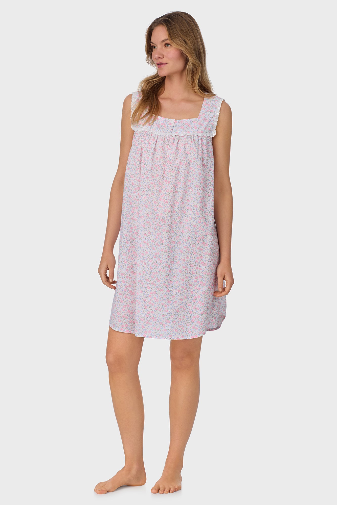 Grandma's Garden Cotton Dream Chemise