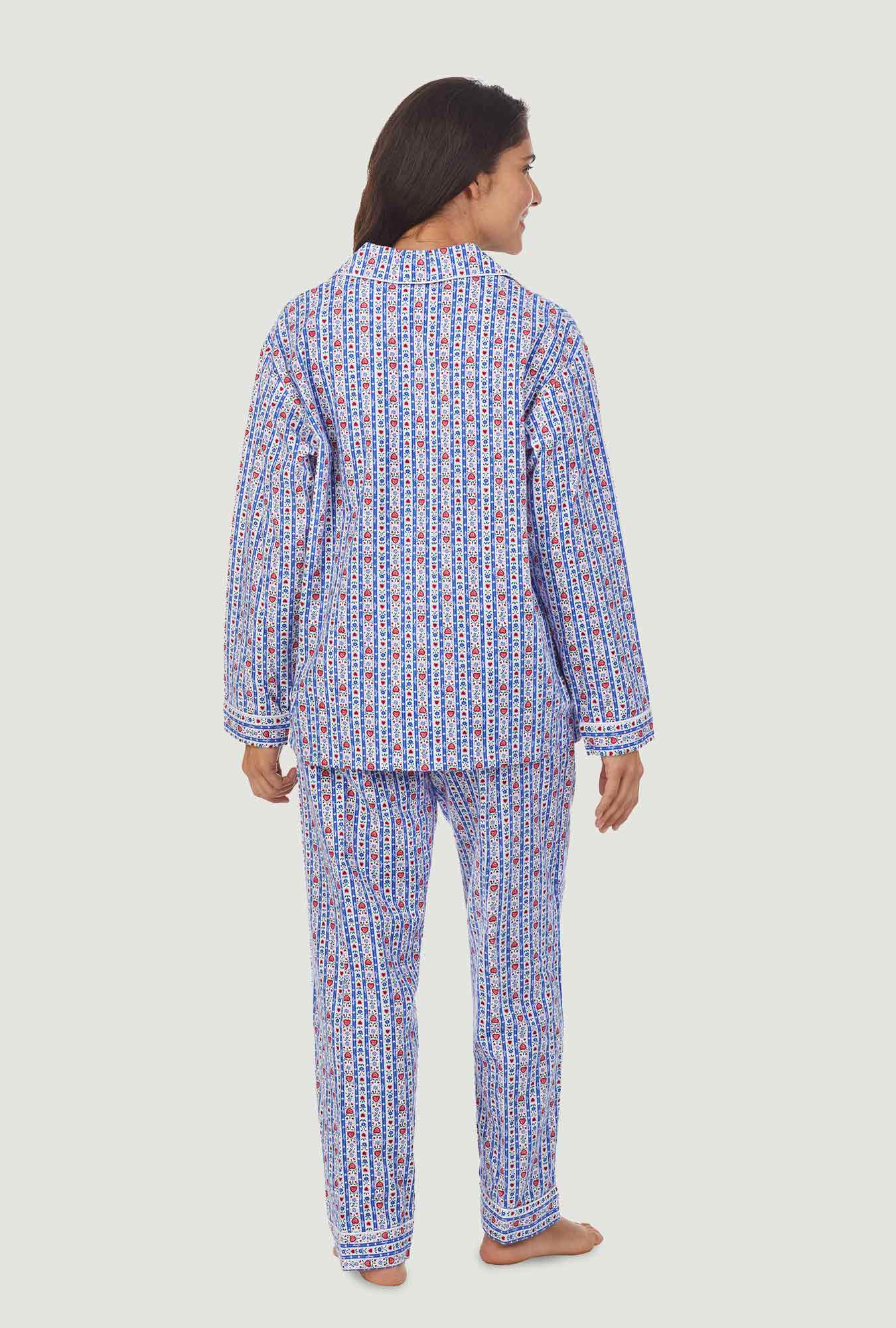 Lanz Tyrolean Flannel Pajamas  Womens flannel pajamas, Flannel