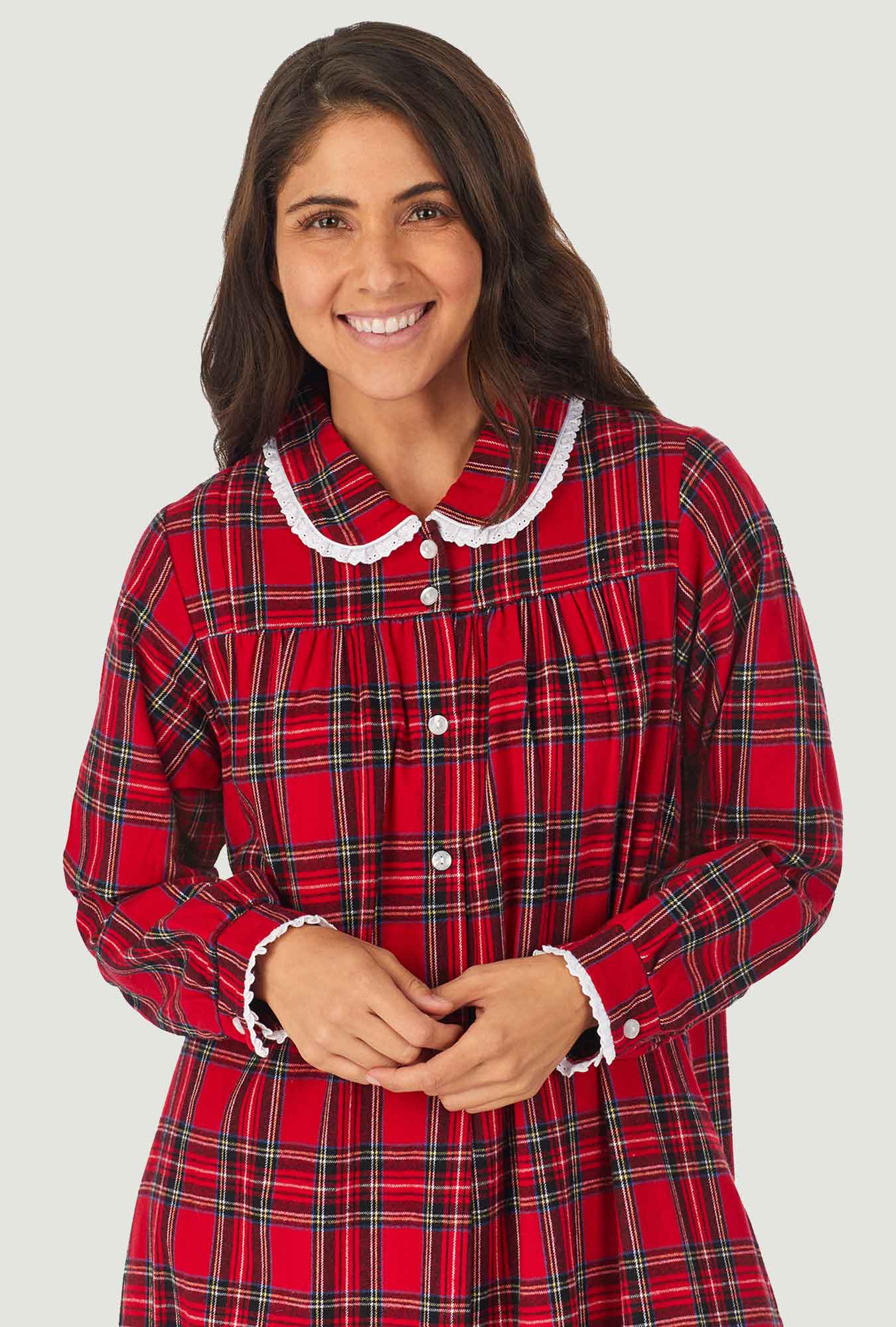 Lanz Tyrolean Flannel Pajamas  Holiday pajamas women, Flannel