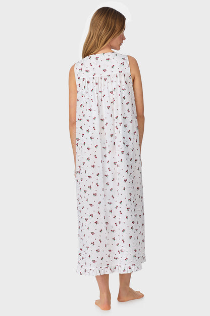 Strawberry Jubilee Cotton Lawn Ballet Nightgown