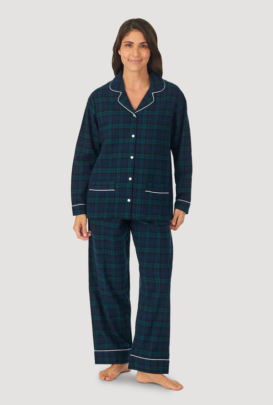 Lanz Tyrolean Flannel Pajamas  Holiday pajamas women, Flannel