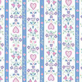 Tyrolean Heart Cotton Long Robe